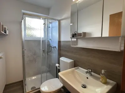 Ein Badezimmer in der Unterkunft Apartment for 4 Guest near Harz Mountains
