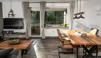 TV/Unterhaltungsangebot in der Unterkunft Gemütliches Chalet-Apartment Harzglück am Fuß des Berges