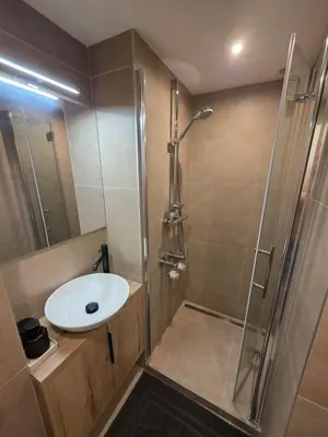 Ein Badezimmer in der Unterkunft TeMax Lux Hahnenklee