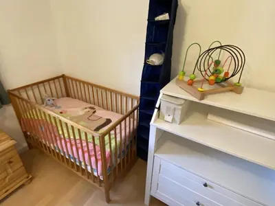 Ein Bett oder Betten in einem Zimmer der Unterkunft Holiday apartment with 3 bedrooms