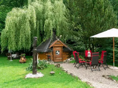 Ein Garten an der Unterkunft Holiday Home in Walkenried mit Schöner Terrasse by Interhome