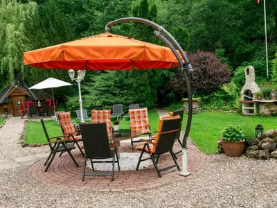 Ein Garten an der Unterkunft Apartment in Walkenried mit Gepflegtem Garten by Interhome
