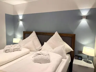 Ein Bett oder Betten in einem Zimmer der Unterkunft Apartment Ferienwohnung für 2-3 Personen by Interhome