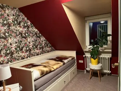 Ein Bett oder Betten in einem Zimmer der Unterkunft Apartment Das Spatzennest by Interhome