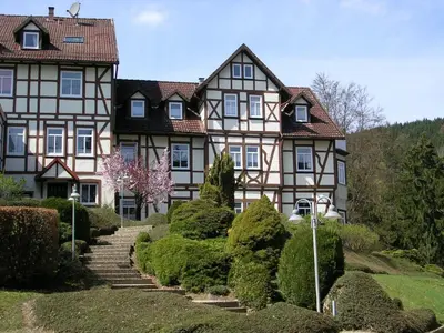 Ein Garten an der Unterkunft Apartment Der Falkenhorst by Interhome