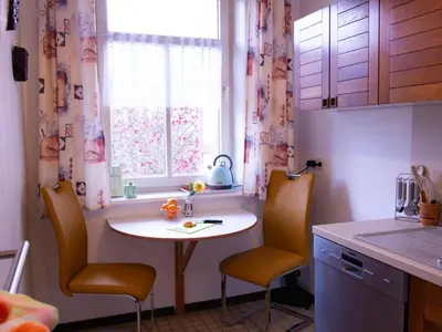 Küche/Küchenzeile in der Unterkunft Apartment Der Falkenhorst by Interhome