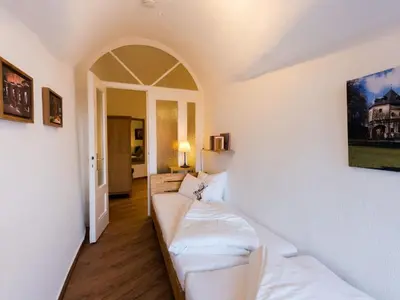 Ein Sitzbereich in der Unterkunft Apartment Gemütliche Ferienwohnung in Goslar by Interhome