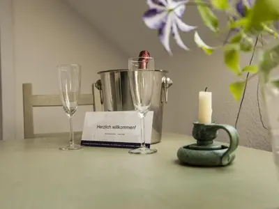 Kaffee-/Teezubehör in der Unterkunft Apartment Wohlfühloase für Natur- und Gartenliebhaber by Interhome