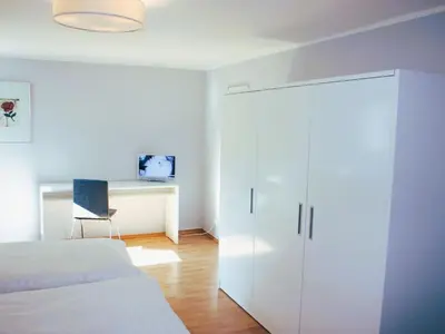 Ein Bett oder Betten in einem Zimmer der Unterkunft Apartment Wohlfühloase für Natur- und Gartenliebhaber by Interhome