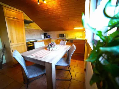 Küche/Küchenzeile in der Unterkunft Apartment Gemütliches Appartement in Ottenhai mit Grill by Interhome