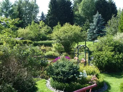 Ein Garten an der Unterkunft Apartment Dorle by Interhome