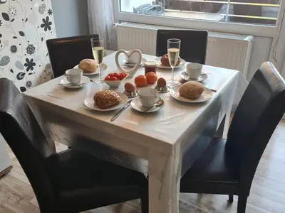 Essen in der Ferienwohnung oder in der Nähe