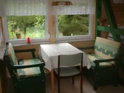 Ein Sitzbereich in der Unterkunft Holiday Home mit Bergblick by Interhome