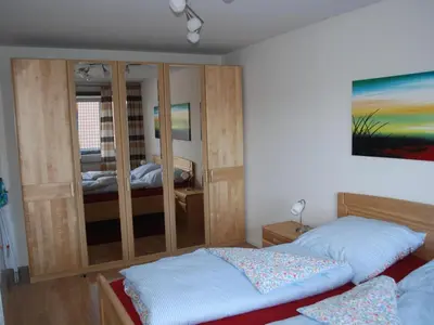 Ein Bett oder Betten in einem Zimmer der Unterkunft Apartment mit Balkon in Hohegeiß by Interhome