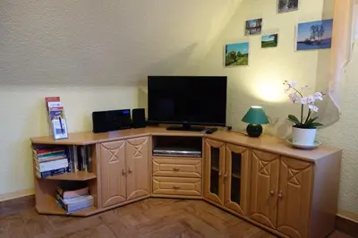 TV/Unterhaltungsangebot in der Unterkunft Ferienwohnung Dorle