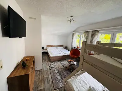 TV/Unterhaltungsangebot in der Unterkunft Haus Panoramablick
