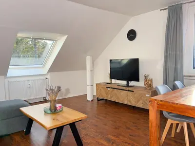 TV/Unterhaltungsangebot in der Unterkunft NA-Harz Ferienwohnung Free W-Lan & Parking