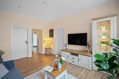 TV/Unterhaltungsangebot in der Unterkunft Osterallee Apartment