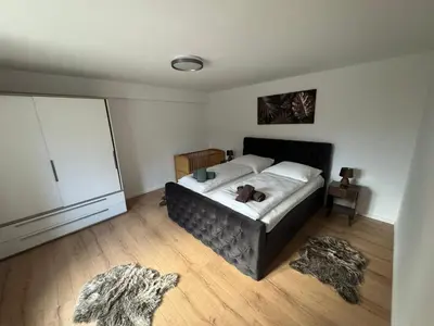 Ein Bett oder Betten in einem Zimmer der Unterkunft Nostalgie 2