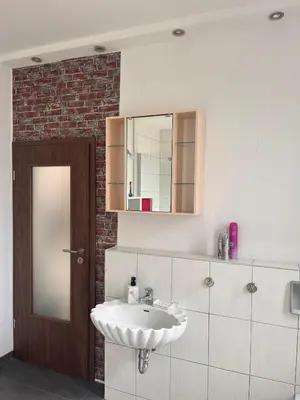 Ein Badezimmer in der Unterkunft Mathilde