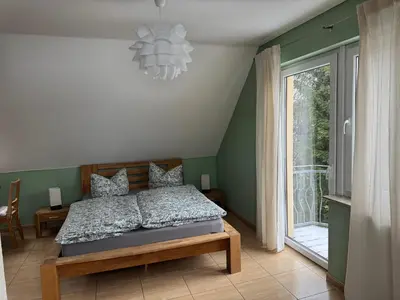 Ein Bett oder Betten in einem Zimmer der Unterkunft Magdalena Apartment 2