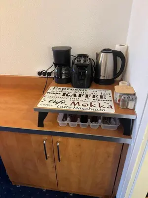 Kaffee-/Teezubehör in der Unterkunft Ferienapartment 608