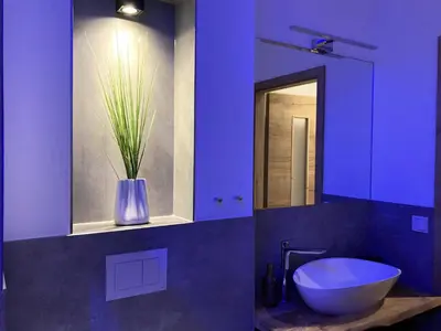 Ein Badezimmer in der Unterkunft Villa Schlossblick II - Zeit zum Genießen in exklusivem Studio 