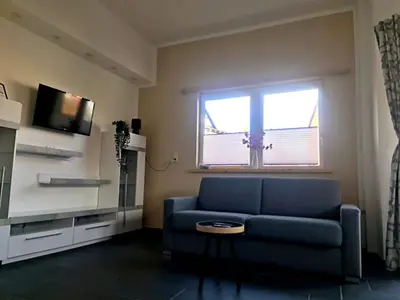 Ein Sitzbereich in der Unterkunft Casa Mia