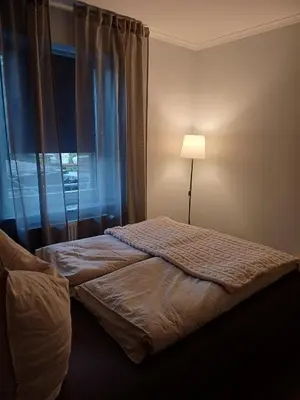 Ein Bett oder Betten in einem Zimmer der Unterkunft FeWo Sasa