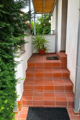 Ein Garten an der Unterkunft Ferienwohnung Alte Gärtnerei
