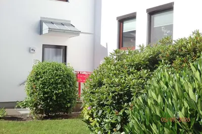Ein Garten an der Unterkunft Ferienwohnung 
