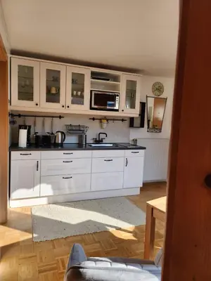 Küche/Küchenzeile in der Unterkunft Appartment Berliner Platz