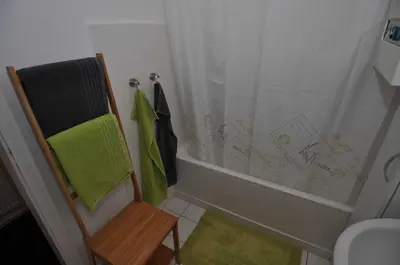 Ein Badezimmer in der Unterkunft Ferienwohnung Martin I