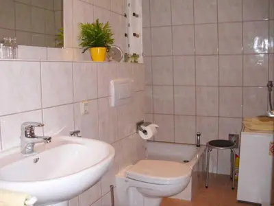 Ein Badezimmer in der Unterkunft Ferienwohnungen Valentin