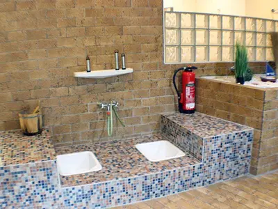 Ein Badezimmer in der Unterkunft Ferienwohnung Todic