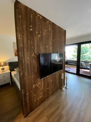 TV/Unterhaltungsangebot in der Unterkunft luxuriöses Ferienapartment 