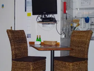 TV/Unterhaltungsangebot in der Unterkunft Ferienwohnung Glück Auf