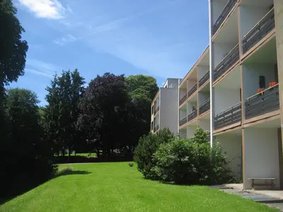 Ein Garten an der Unterkunft Erholung Pur