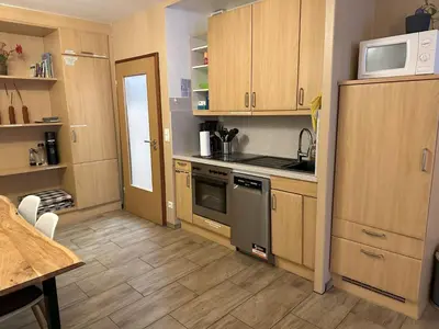 Küche/Küchenzeile in der Unterkunft Apartment Feriendomizil Adler by Interhome