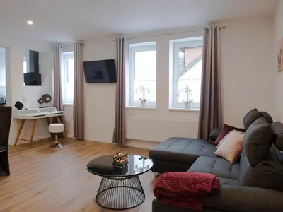 TV/Unterhaltungsangebot in der Unterkunft Apartment in Goslar mit Terrasse und Grill by Interhome