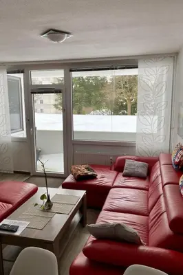 Ein Sitzbereich in der Unterkunft Apartment Ferienapartm- Adler by Interhome