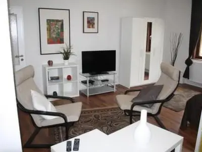 TV/Unterhaltungsangebot in der Unterkunft Holiday Home in Wernigerode mit Garten by Interhome