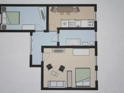 Grundriss der Unterkunft Holiday Home in Wernigerode mit Garten by Interhome