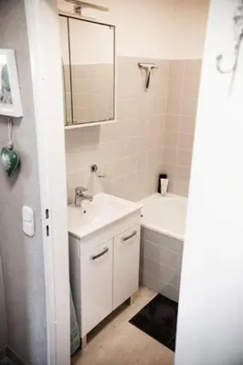 Ein Badezimmer in der Unterkunft Apartment Harzgeiss by Interhome