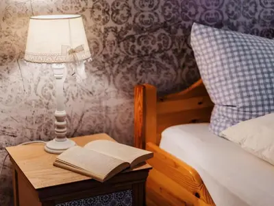 Ein Bett oder Betten in einem Zimmer der Unterkunft Holiday Home FH St- Andreasberg by Interhome