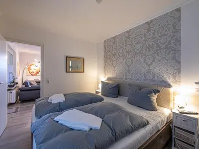 Ein Bett oder Betten in einem Zimmer der Unterkunft Apartment Hexenglück Hahnenklee by Interhome