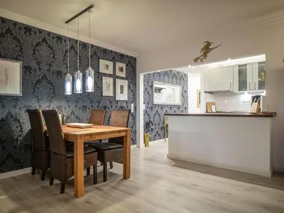 Küche/Küchenzeile in der Unterkunft Apartment Hexenglück Hahnenklee by Interhome