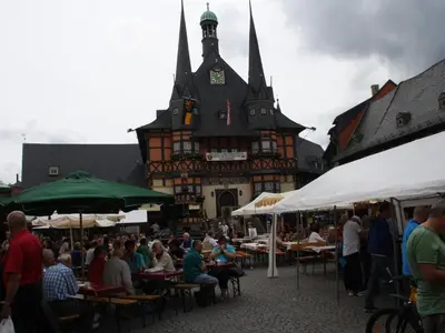 Gäste, die in der Unterkunft Apartment in Wernigerode mit Grill und Garten by Interhome übernachten