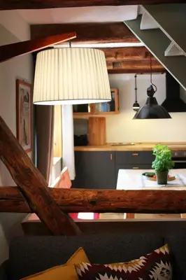 Ein Sitzbereich in der Unterkunft Apartment in Quedlinburg by Interhome