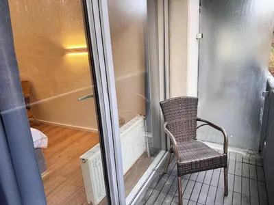 Ein Sitzbereich in der Unterkunft Kurhaus im Harz - Bad Harzburg
